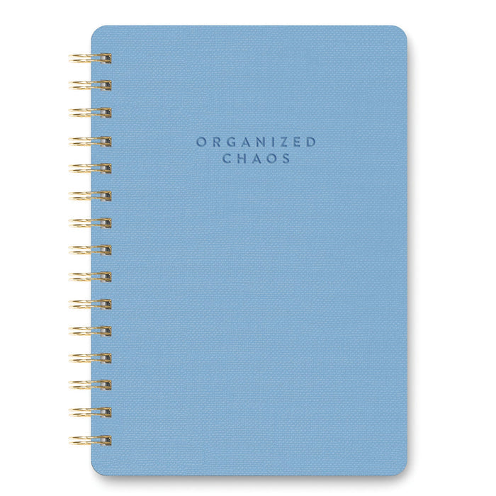 Organized Chaos (Sky Blue) Agatha Notebook