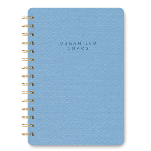 Organized Chaos (Sky Blue) Agatha Notebook