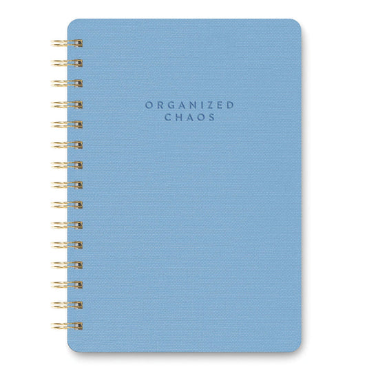 Organized Chaos (Sky Blue) Agatha Notebook