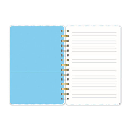 Organized Chaos (Sky Blue) Agatha Notebook