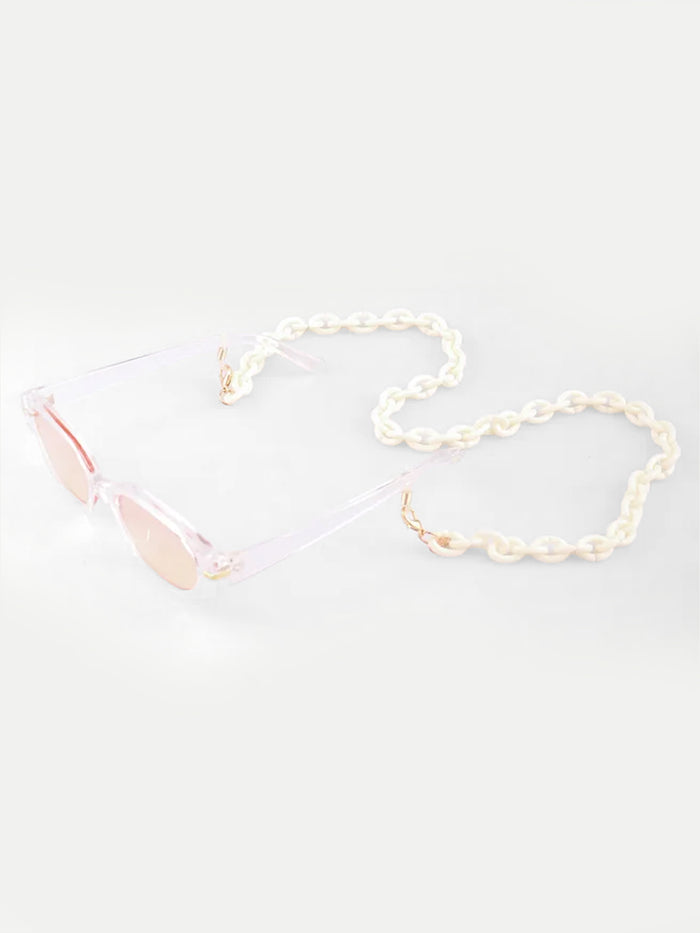 Oversize Oval Link | White-Image 2