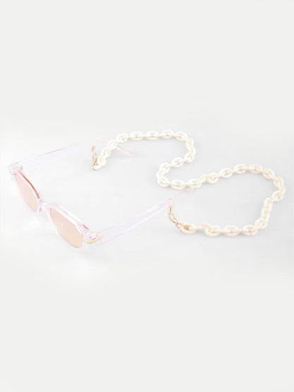 Oversize Oval Link | White-Image 2