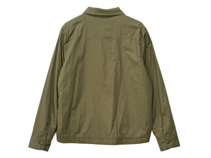 Padded Poplin Jacket - Dark Army