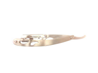 Palms Professional Straight Edge Barber Razor holder - Stainless Steel - Palms Fashion Inc.