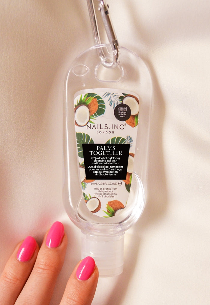 Palms Together Clipped Hand Gel Coconut Scent 60ml
