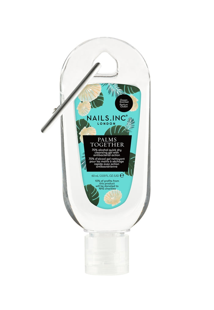 Palms Together Clipped Hand Gel Sea Breeze Scent 60ml
