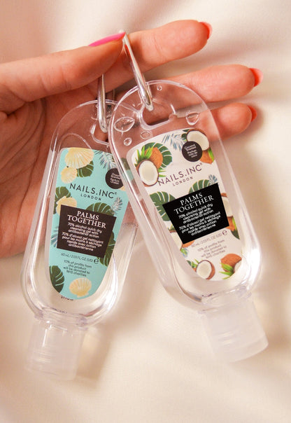 Palms Together Clipped Hand Gel Sea Breeze Scent 60ml