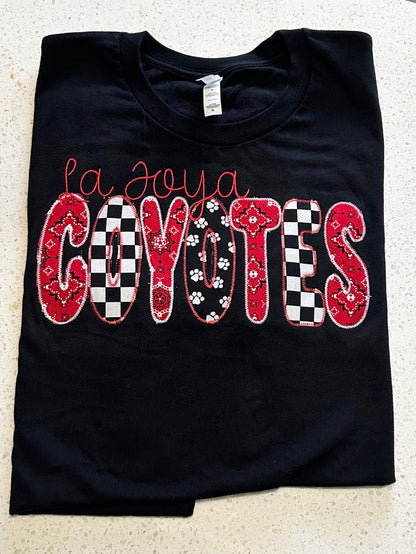 Patchwork Applique Embroidery Tees