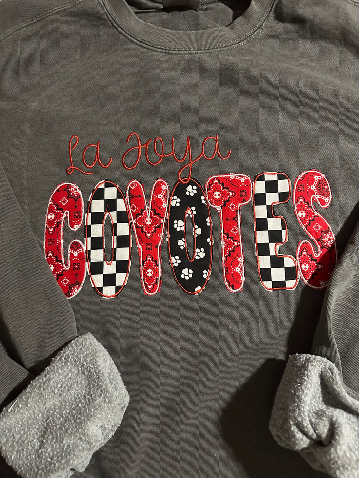 Patchwork Applique Embroidery Tees