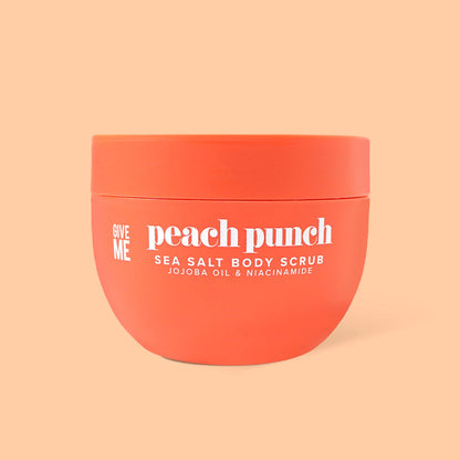 Peach Punch Sea Salt Body Scrub - Give Me Cosmetics