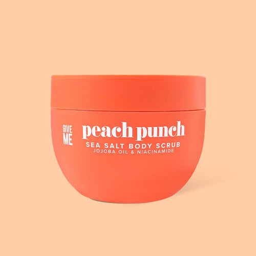 Peach Punch Sea Salt Body Scrub - Give Me Cosmetics