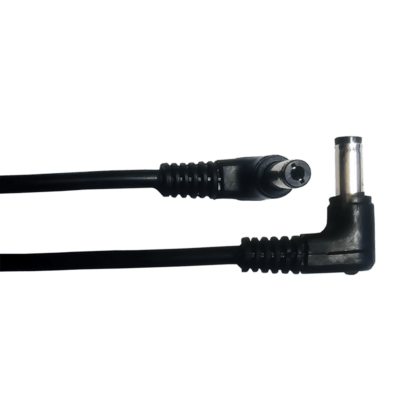 Pegasus Astro Pack of 2 x 2.1 to 2.1 Cables 0.5m Angled (CABL-2105-90D) - Astronomy Plus