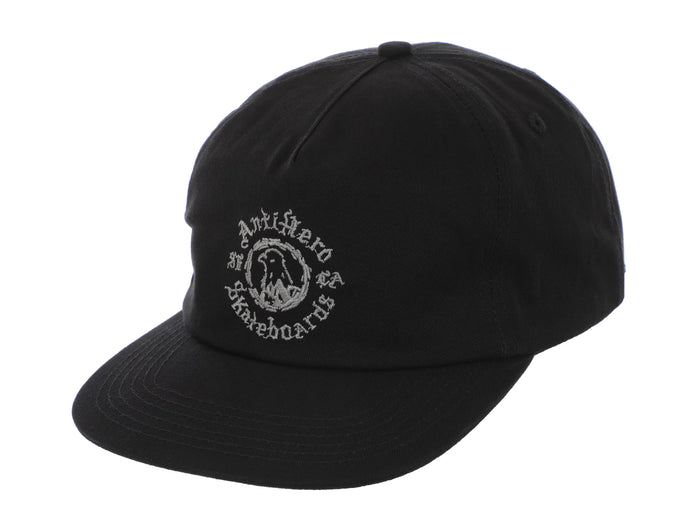 Pigeon Motion Snapback - Black / Charcoal