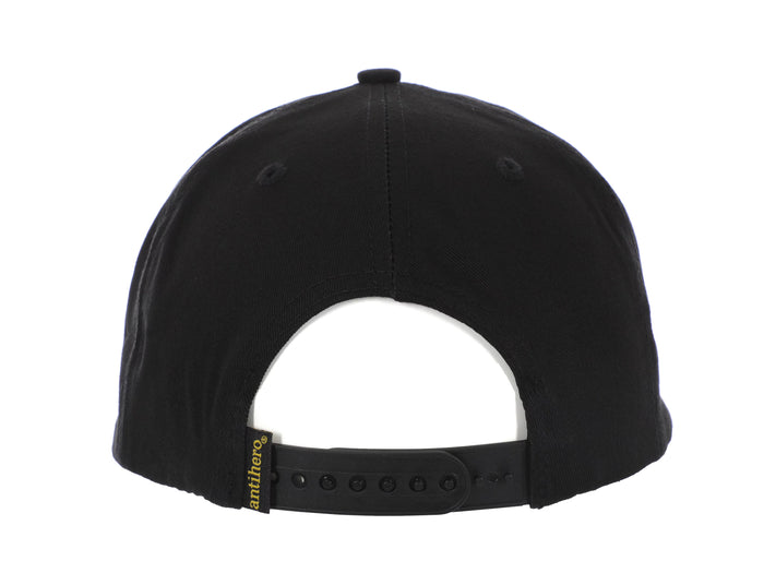 Pigeon Motion Snapback - Black / Charcoal