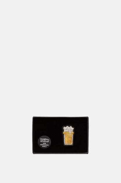 Pint Brooch