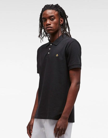 PIQUE POLO BLACK