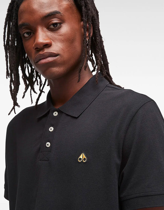 PIQUE POLO BLACK