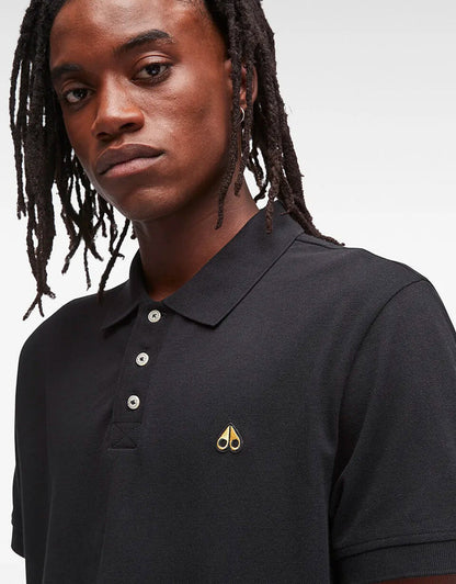 PIQUE POLO BLACK