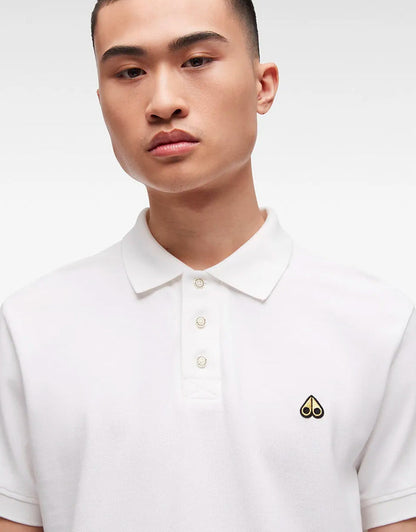 PIQUE POLO WHITE