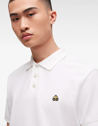 PIQUE POLO WHITE
