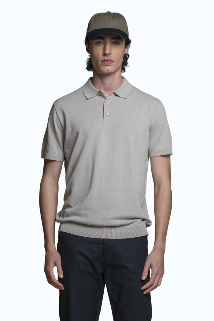 IMPURE polo cotone ecru JOYCE COTONE-C56