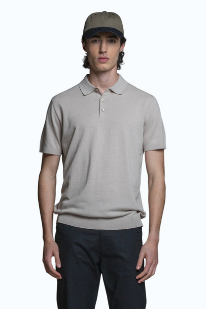 IMPURE polo cotone ecru JOYCE COTONE-C56