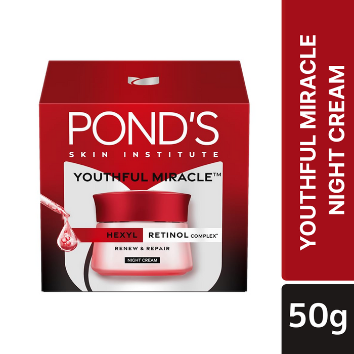 Pond's Youthful Miracle Night Cream 50g