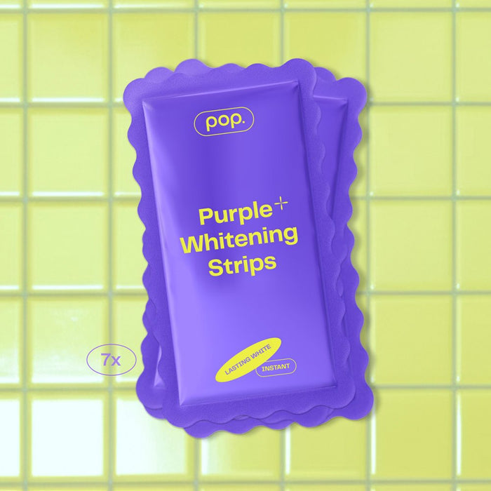 POP Purple Whitening Strips