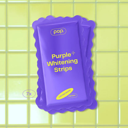 POP Purple Whitening Strips