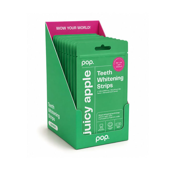 POP Teeth Whitening Strips - Juicy Apple