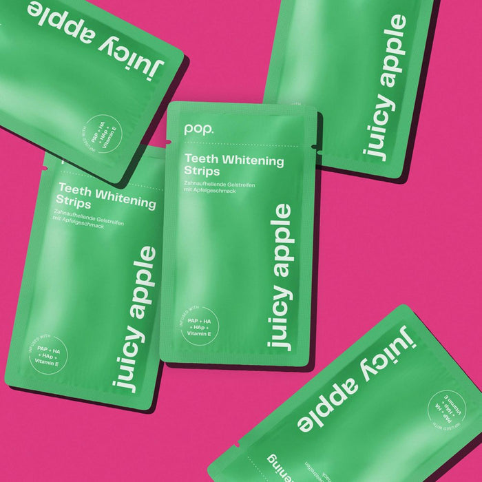 POP Teeth Whitening Strips - Juicy Apple
