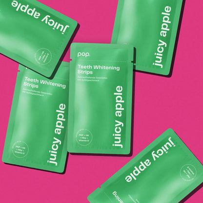 POP Teeth Whitening Strips - Juicy Apple