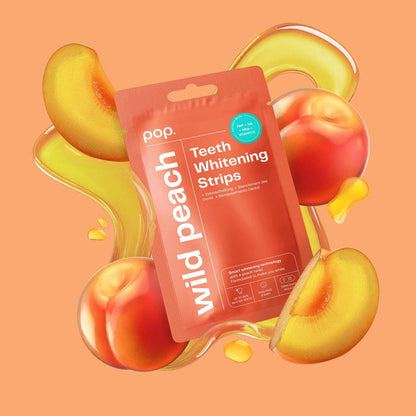 POP Teeth Whitening Strips - Wild Peach