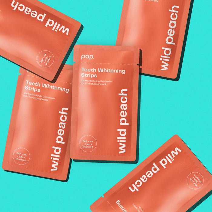 POP Teeth Whitening Strips - Wild Peach