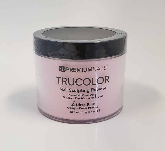 Premiumnail Trucolor Nail Acrylic Opaque Cover Powder iULTRA PINK - Choose Your Size