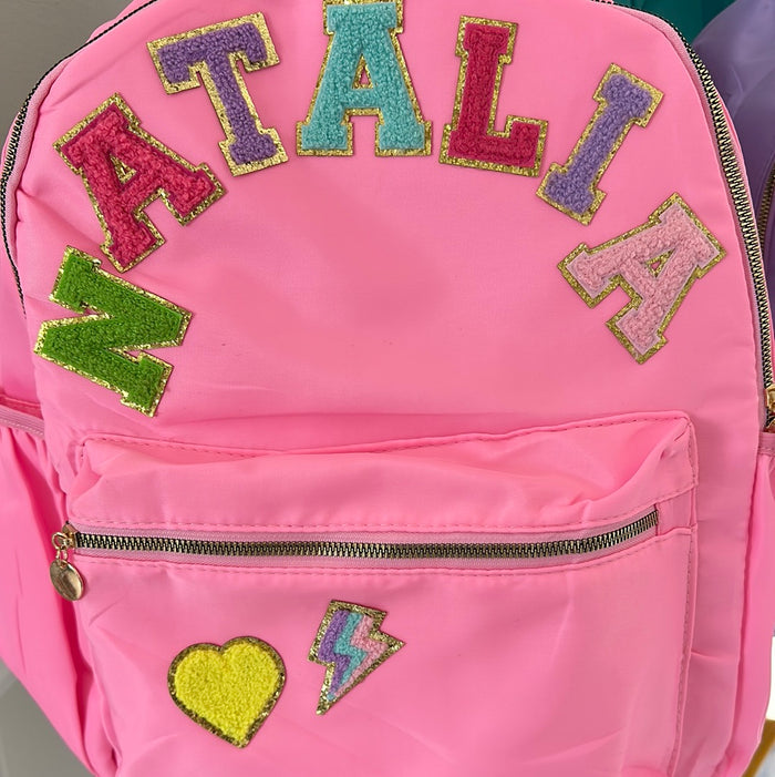 Preppy Chenille Backpack