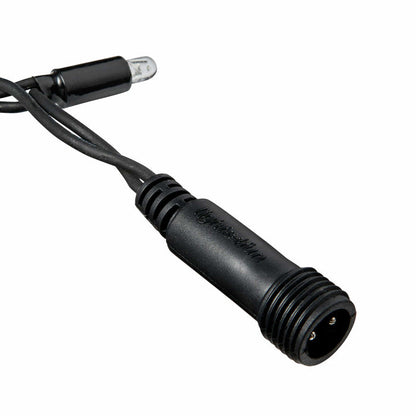 Pro Connect 40m 400 Warm White Connectable String Lights Black Cable