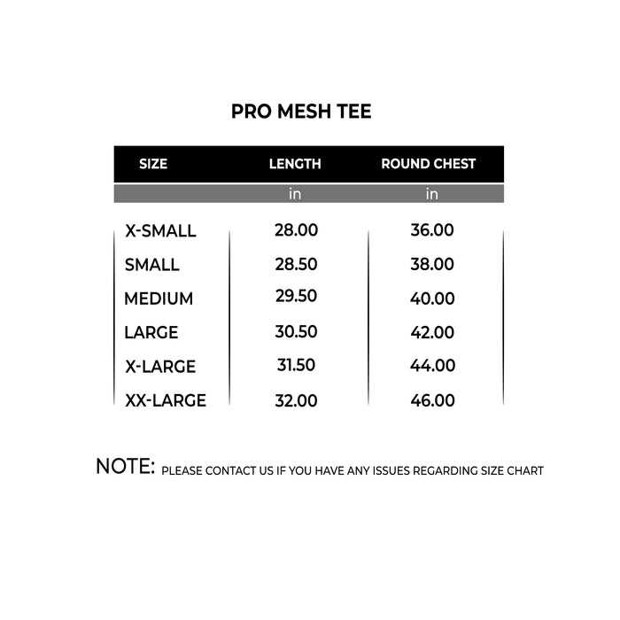 Pro Mesh Tee - IRONGEAR Fitness