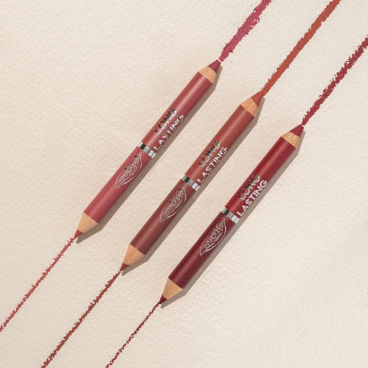 Purobio Cosmetics - Long Lasting Lip duo Pencil 2-i-1  (3 farver)