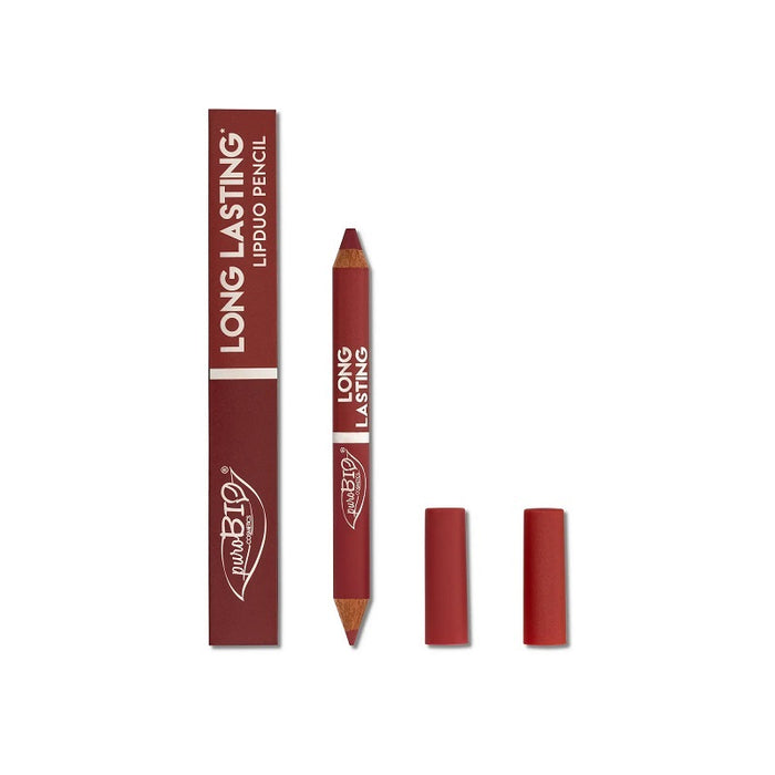 Purobio Cosmetics - Long Lasting Lip duo Pencil 2-i-1  (3 farver)