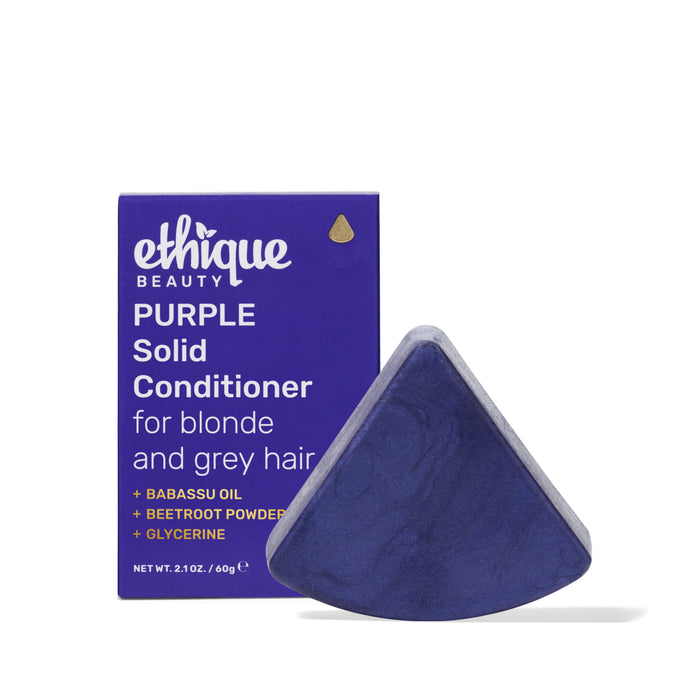 PURPLE Solid conditioner for blonde and grey hair