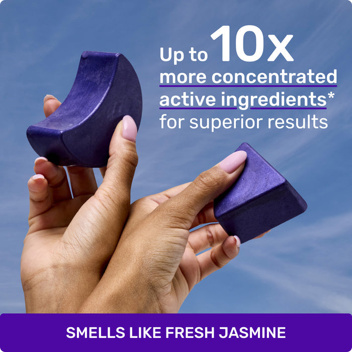 Up to 10X more concentrated active ingredients* for superior results 

SMELLS LIKE FRESH JASMINE