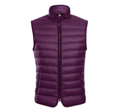 Purple Down Vest