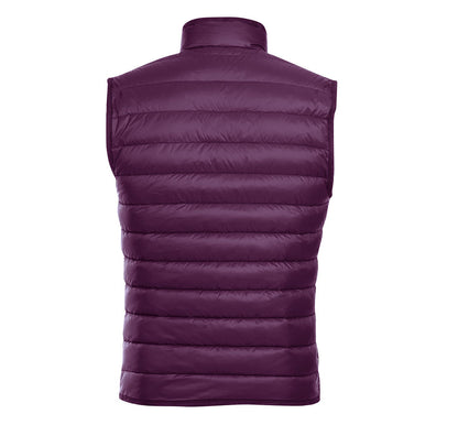 Purple Down Vest