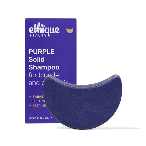 PURPLE Solid Shampoo for blond and grey hair
