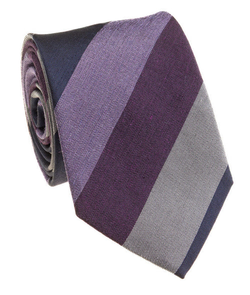 Purple Striped Tie