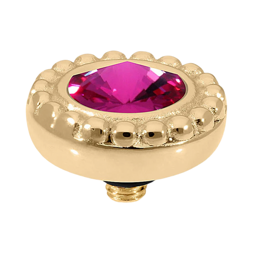 fuchsia qudo ghiare gold topper jewelry interchangeable jewels