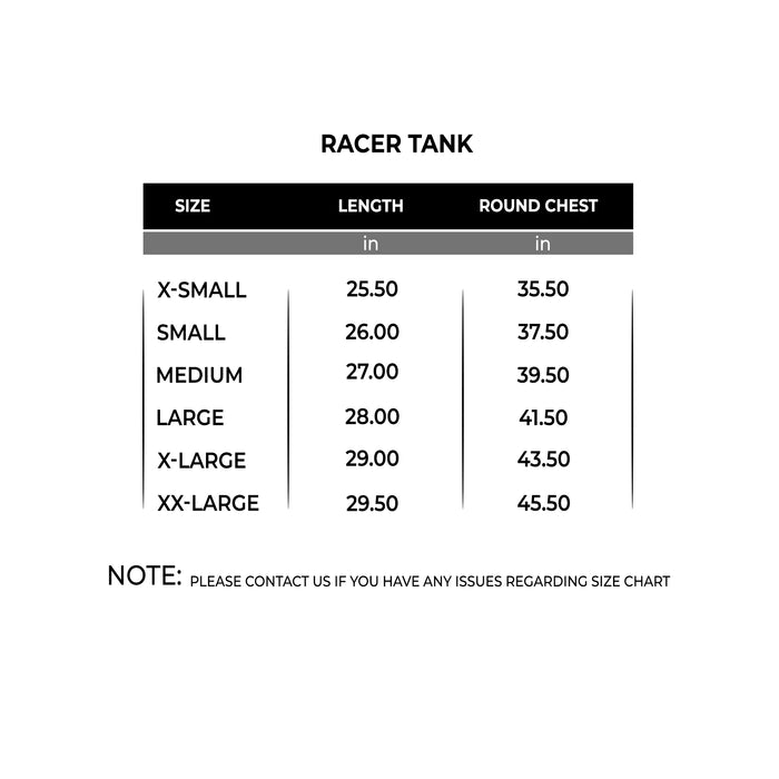 Racer Tank - IRONGEAR Fitness