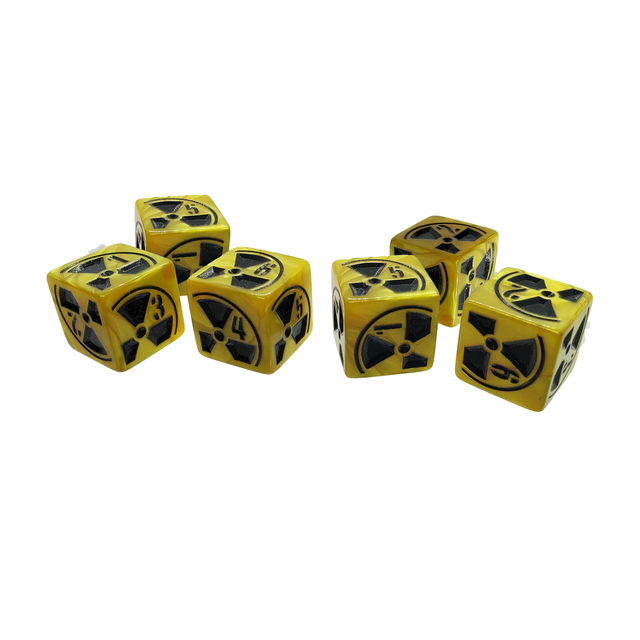 Radiation d6 Dice Set