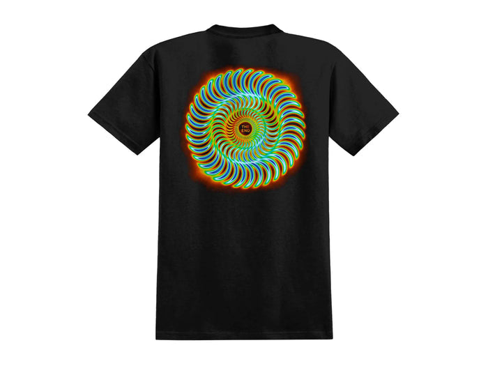 Radioactive Classic Swirl T-Shirt - Black